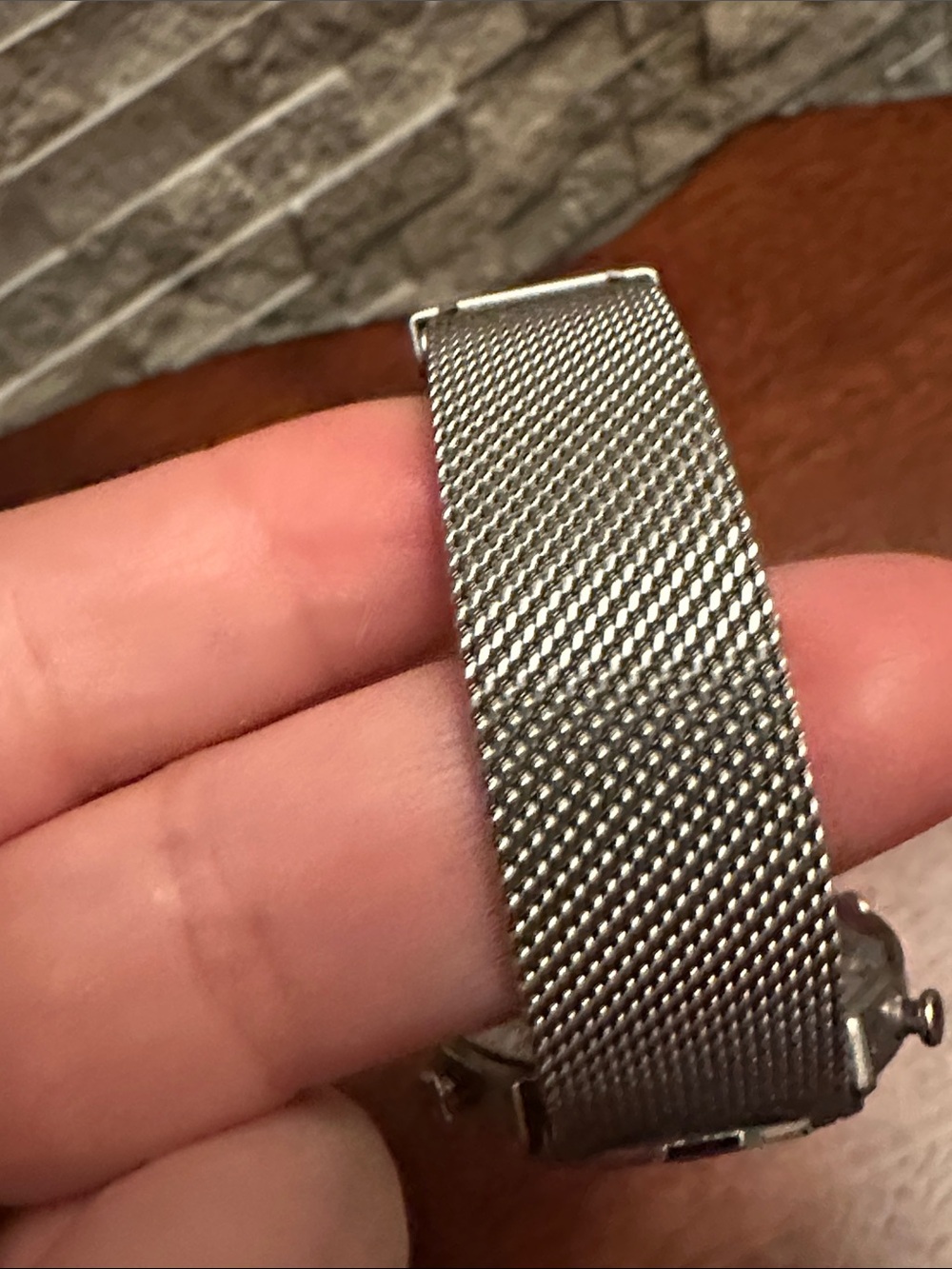 Skagen Men’s Silver Stainless Steel Mesh Watch - White Dial - Picture 10 of 12